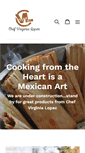 Mobile Screenshot of chefvirginialopez.com